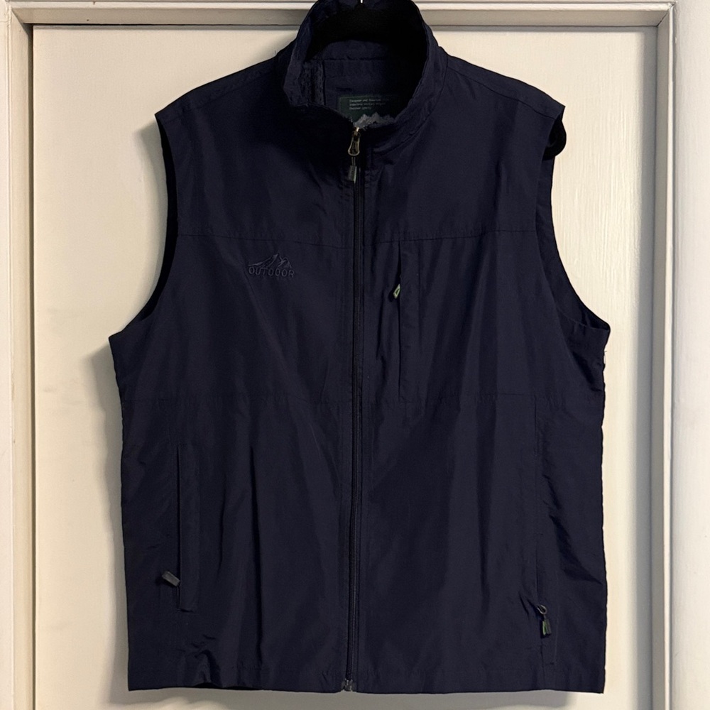 Men's Navy Vest